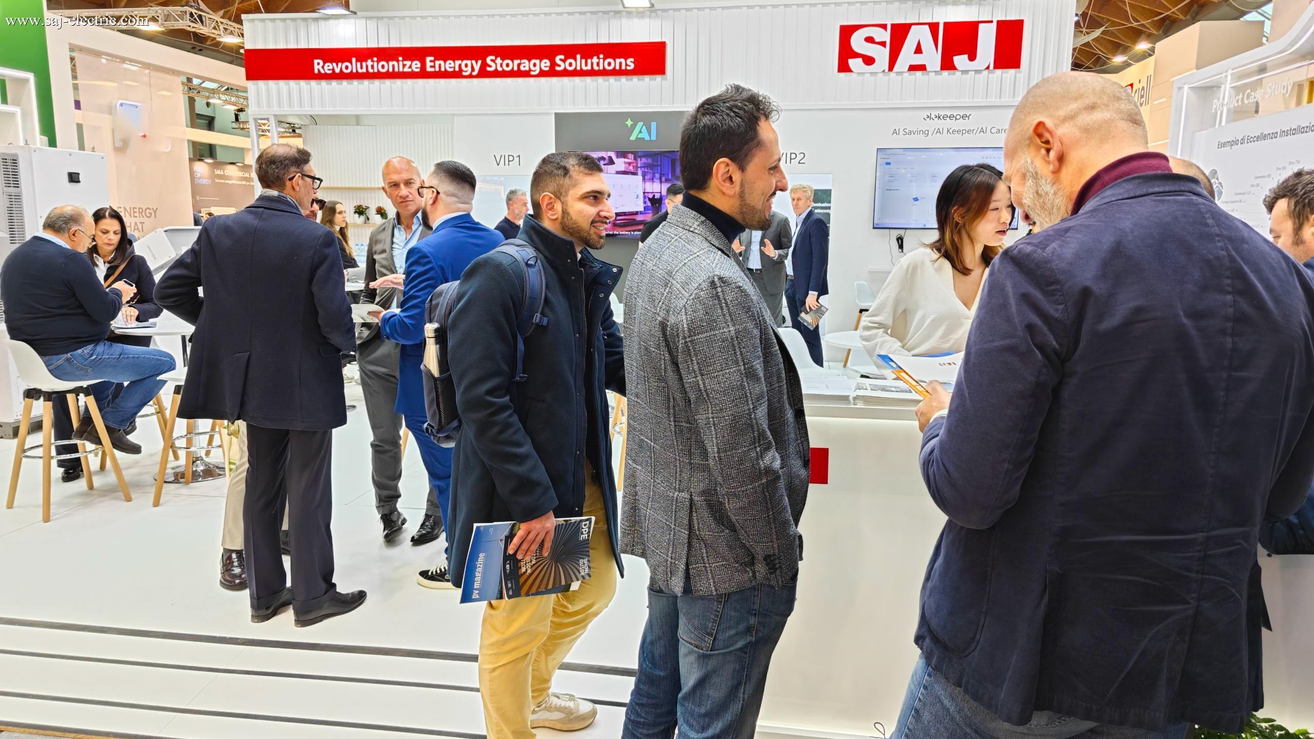Tre fiere in una settimana! SAJ inaugura tre importanti eventi europei dedicati all'energia, accelerando il proprio layout energetico globale